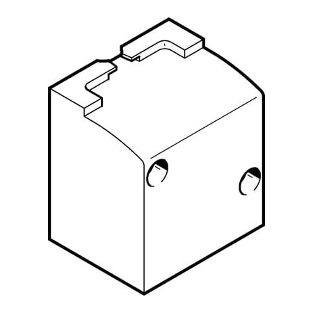 Festo 90 Degree Connection Plate VABF-S2-2-A1G2-G12 VABF-S2-2-A1G2-G12